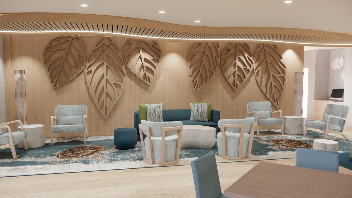Hampton by Hilton St ThomasLoungeRendering