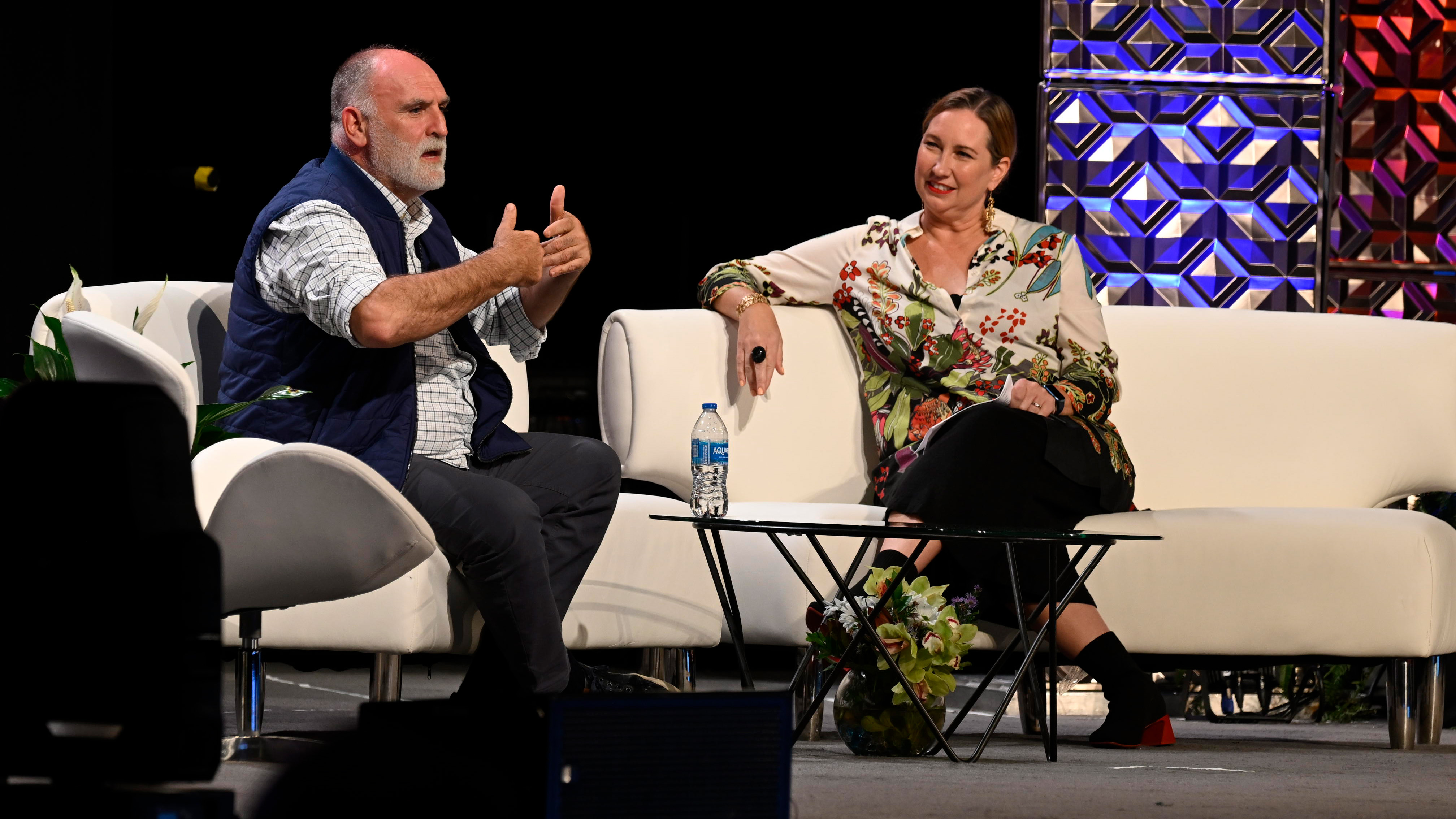Jose Andres and April Fulton