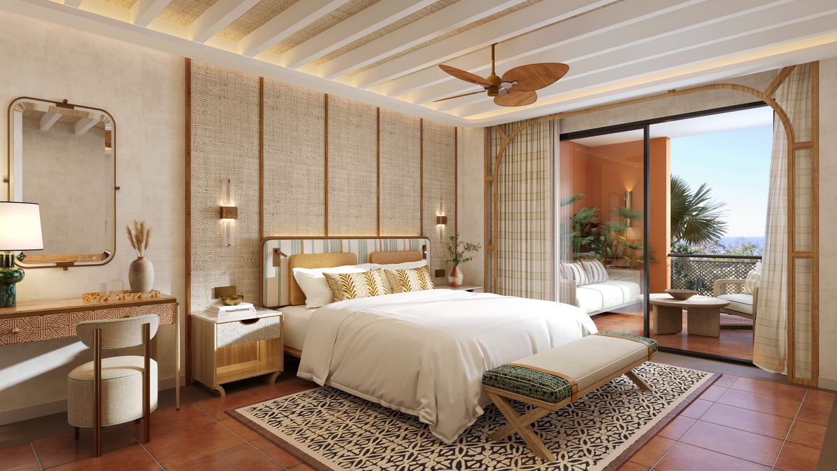 Junior Suite BedroomGran Marbella Resort  Beach Club