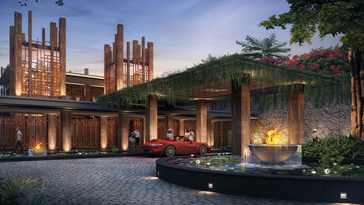 Kimpton Bali UbudEntranceRendering