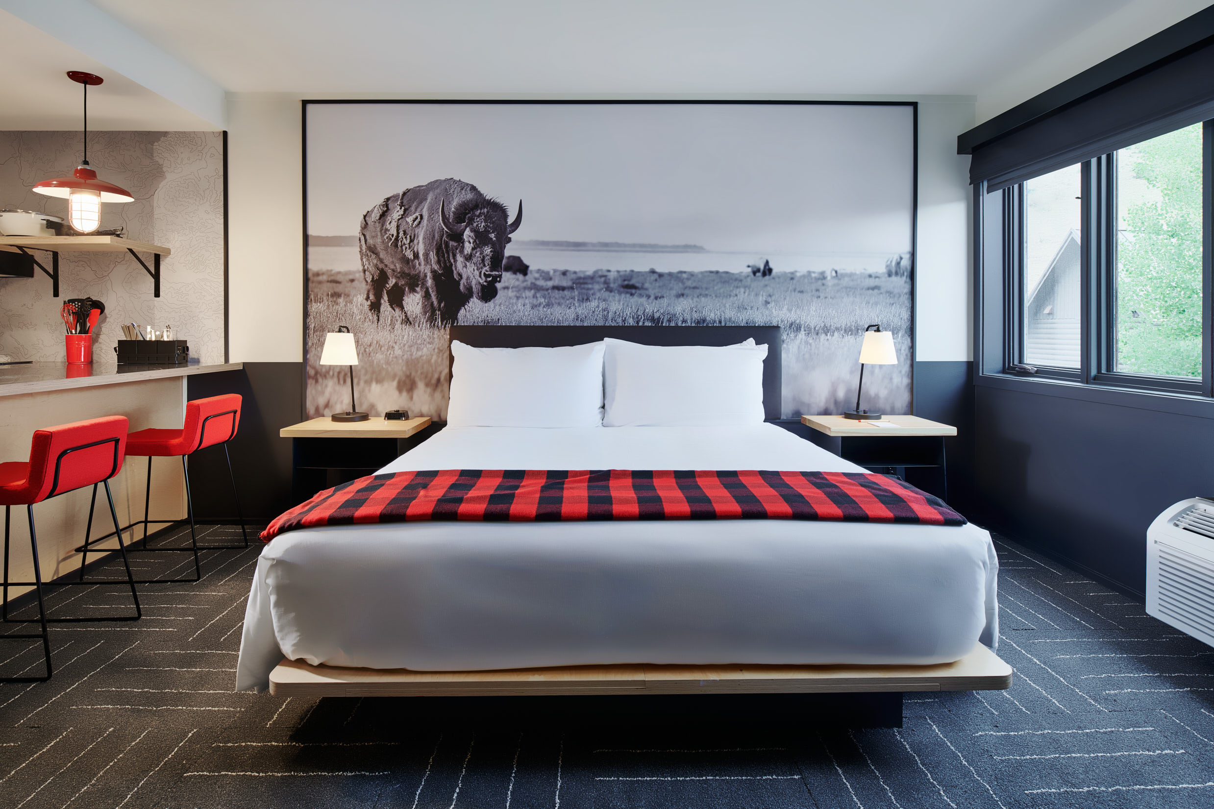 The Mountain Modern motel in Jackson Wyo