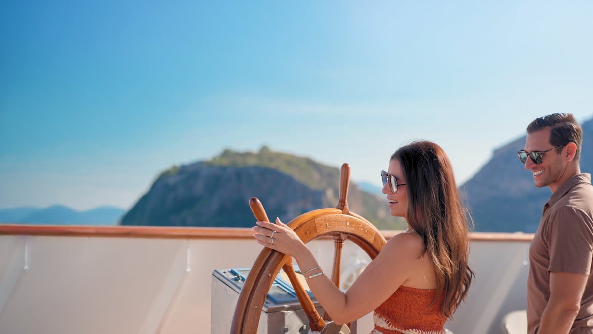 Knot Your Average CrossingNafplionGreeceShip WheelThemed Voyages CollectionWindstar Cruises