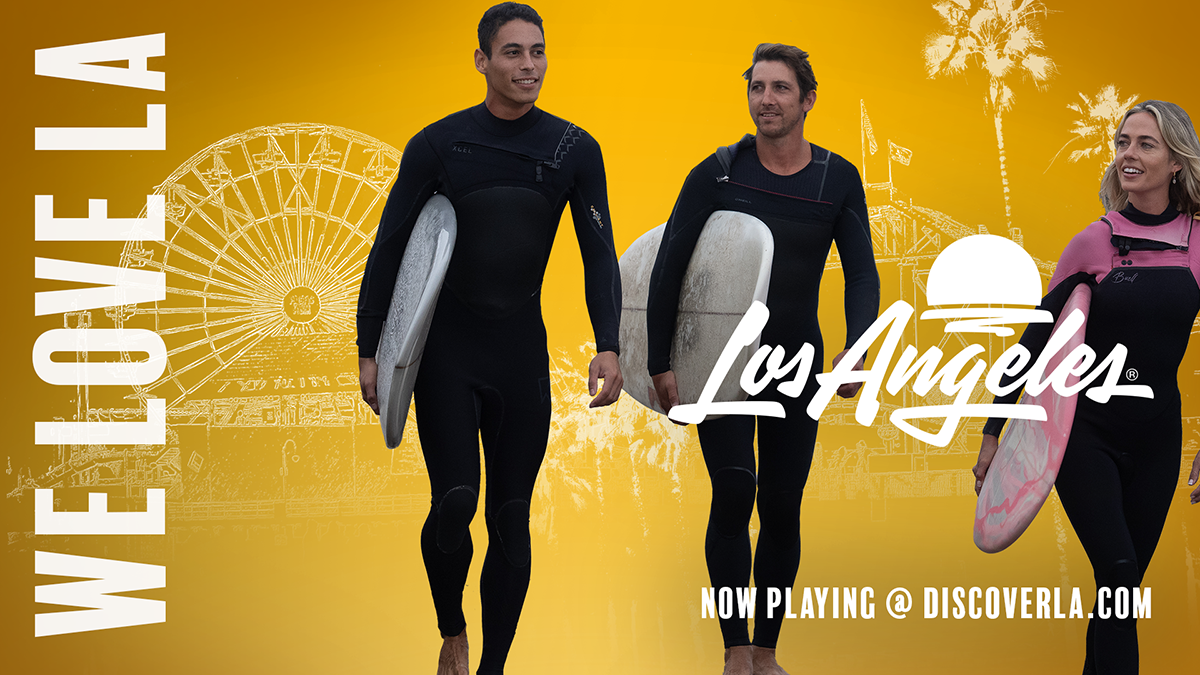 Los Angeles Tourism We Love LA campaign