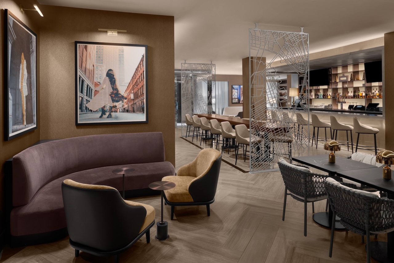 lobby of Hilton New York