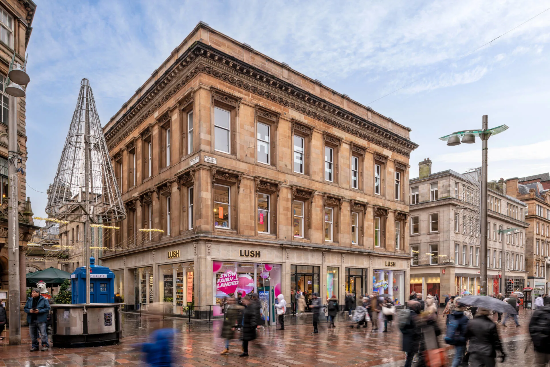 Lush store Glasgow