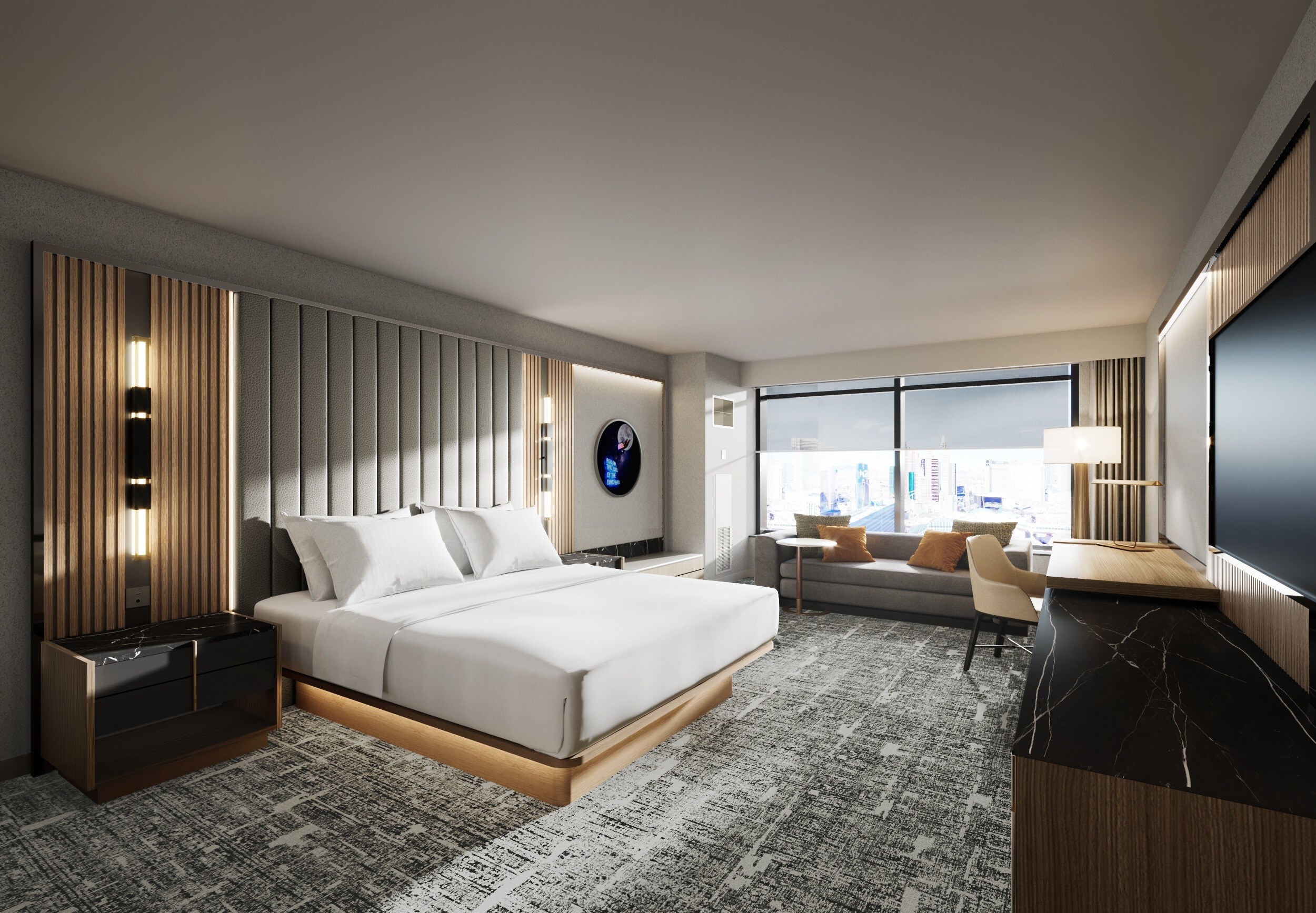 MGM Grand Hotel  Casino king guestroom