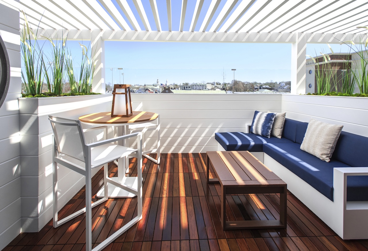 terrace at Newport Marriott