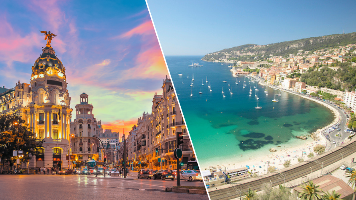 Madrid and NiceDelta Air Lines