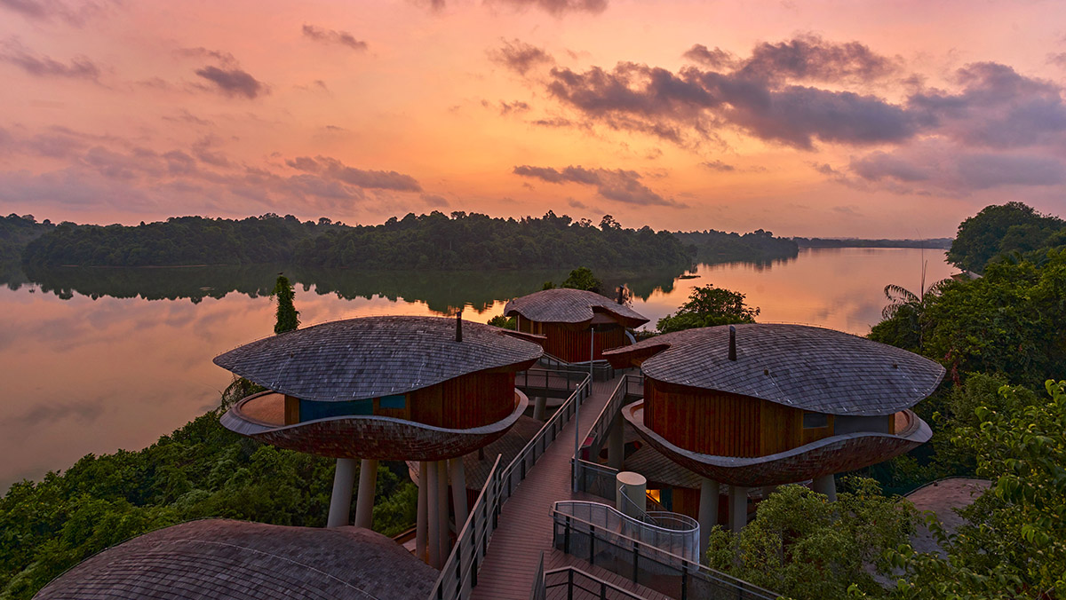 Mandai Rainforest Resort by Banyan Tree aerial