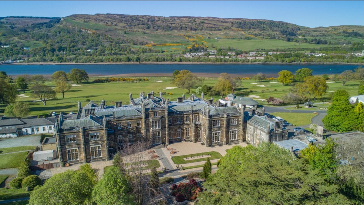 Mar Hall Golf  Spa ResortAerial