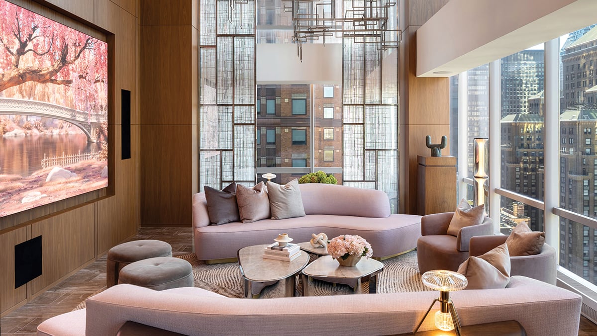 Park Hyatt New York Manhattan Suite Living Room