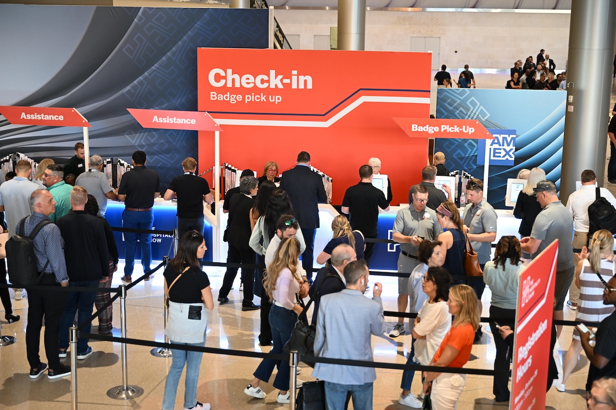 The Hospitality Show registration desk