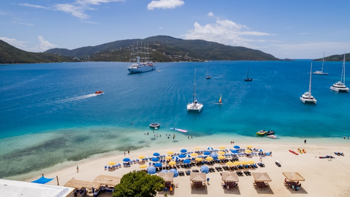 Prickly Pear Beach BVIWindstar Cruises