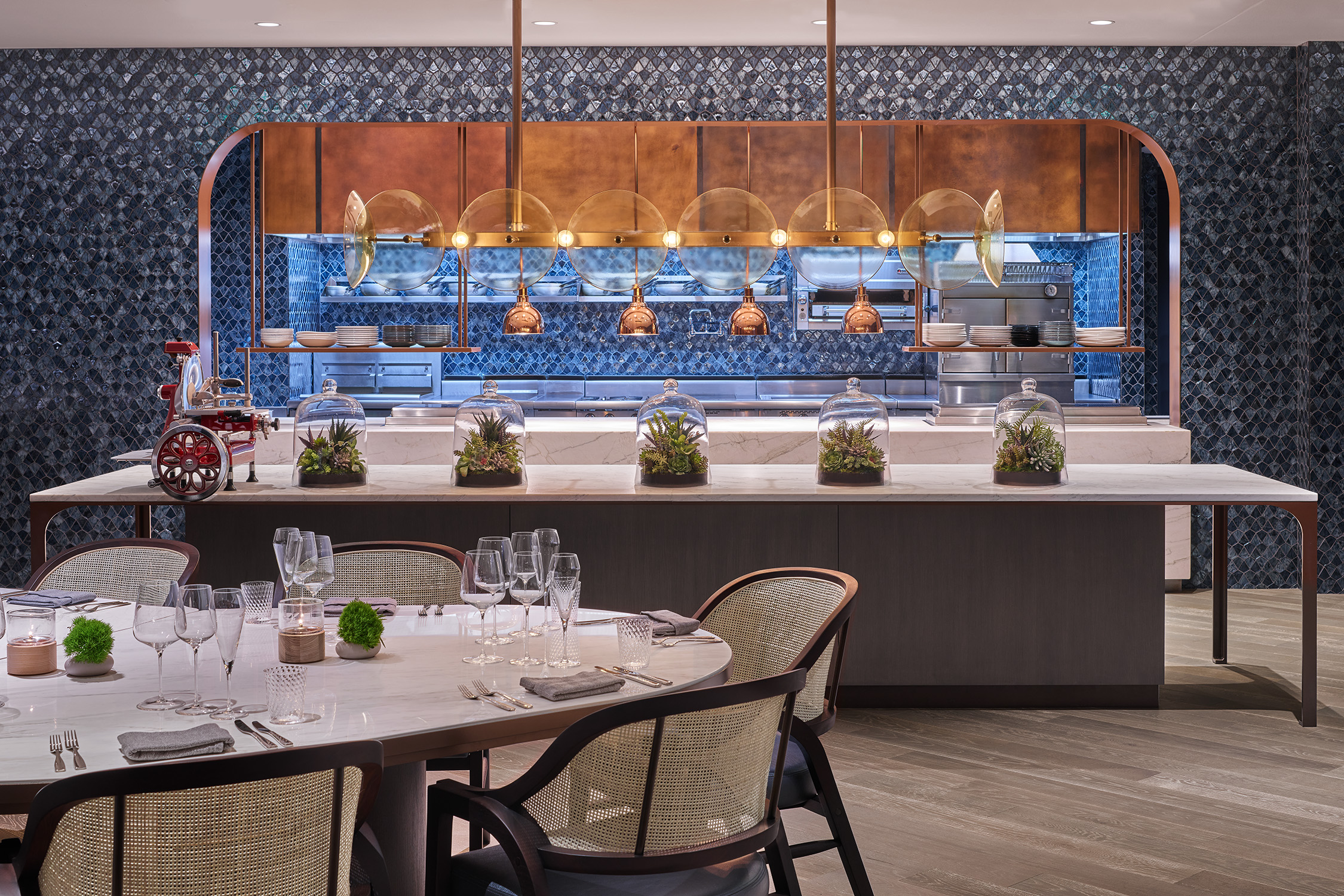 Bell pine Kitchen Ritz Carlton