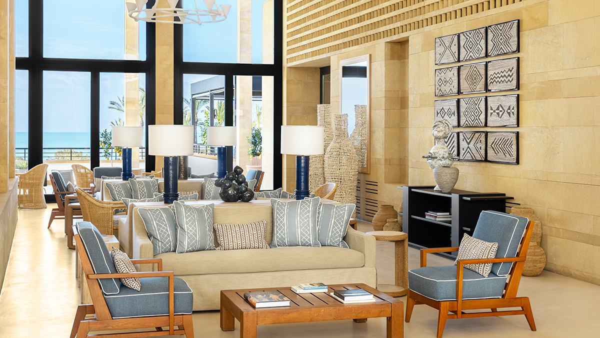 Rocco Forte Hotels Verdura Resort reception lounge