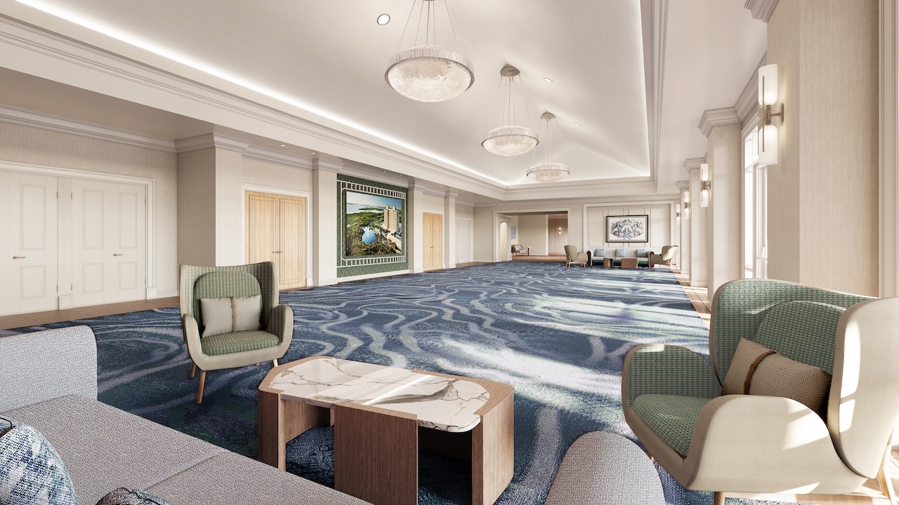 rendering of meeting space