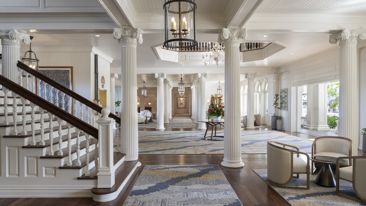 Renovated lobbyMoana Surfrider A Westin Resort and Spa