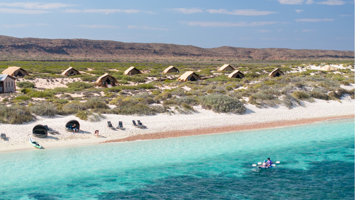 Sal Salis Ningaloo ReefAccommodationLuke WilliamsCampKayaking
