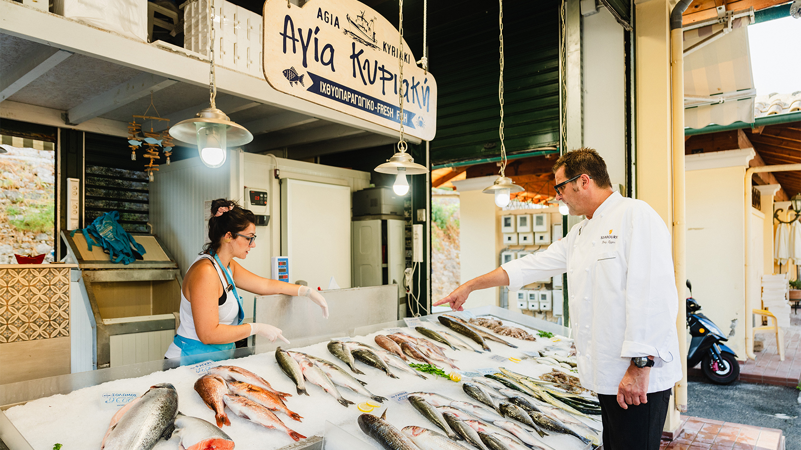 Seabourns Shopping with the Chef Experience