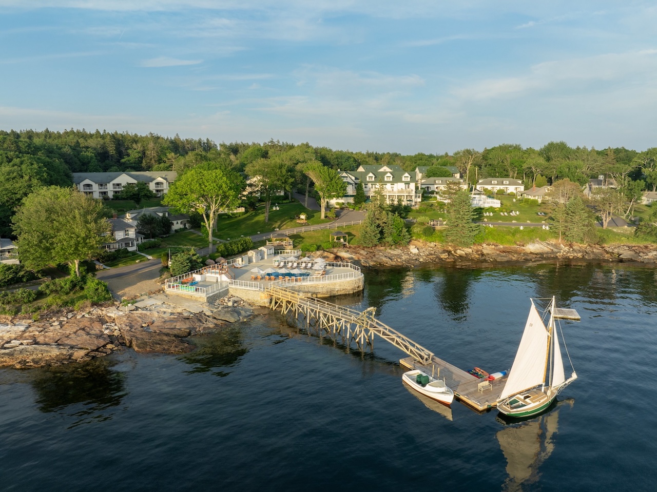 Booth Bay Maine exterior 