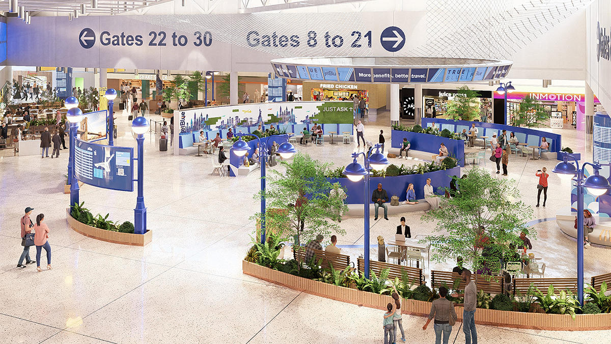 RenderingTerminal 5Center Concourse RedesignPhoto by LGA Partners