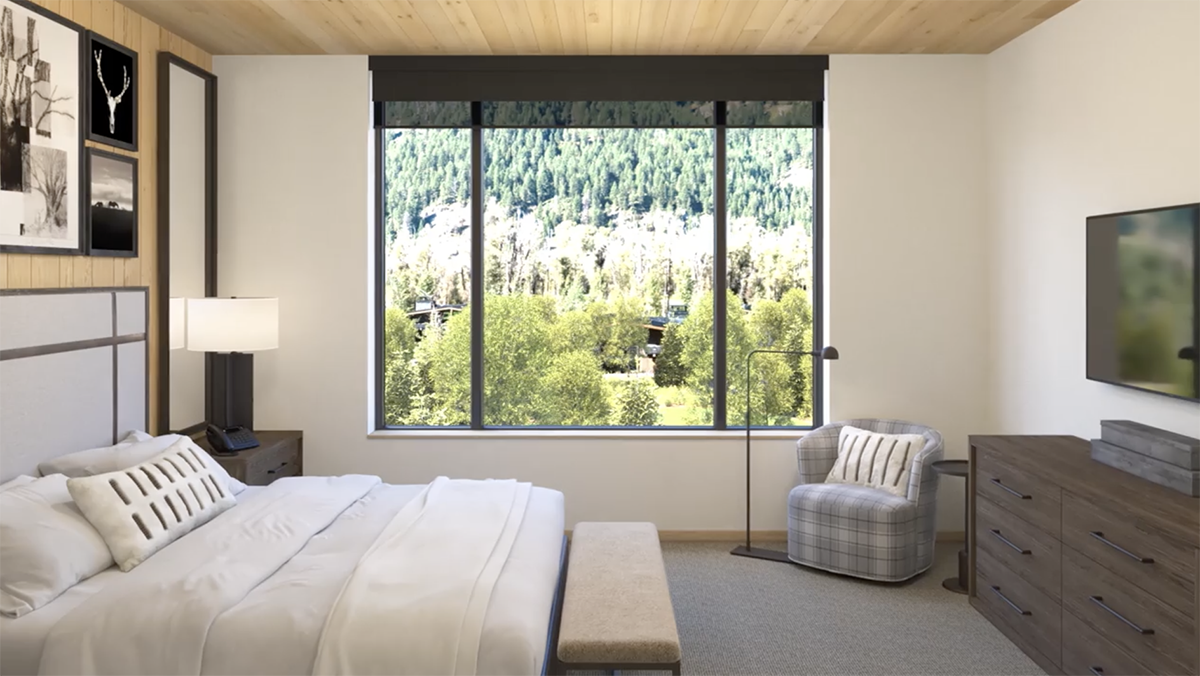 BedroomThe Sylvan Lodge