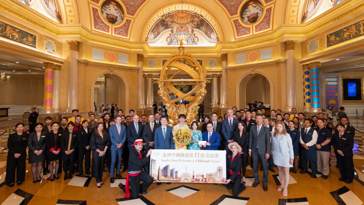 The Venetian MacaoCeremonyArrival of 11 billionth guest