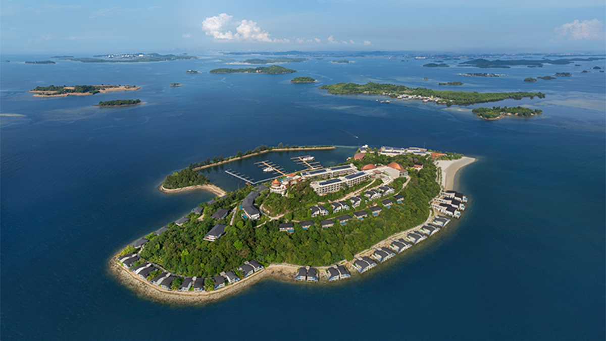 The Westin Nirup Island Resort  SpaAerial