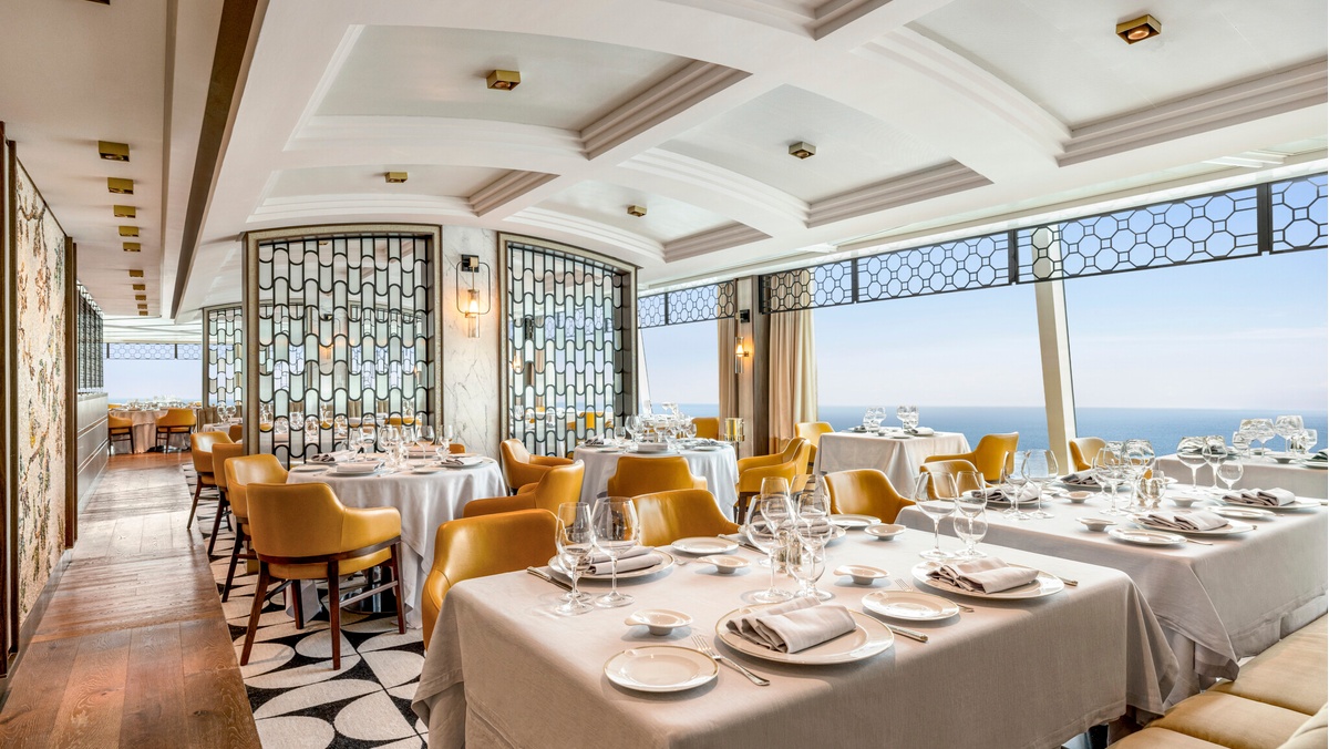 Toscana the Italian restaurant onboard Oceania VistaOceania Cruises