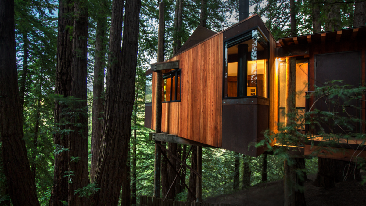 Treehouse Accommodations at Post Ranch Inn