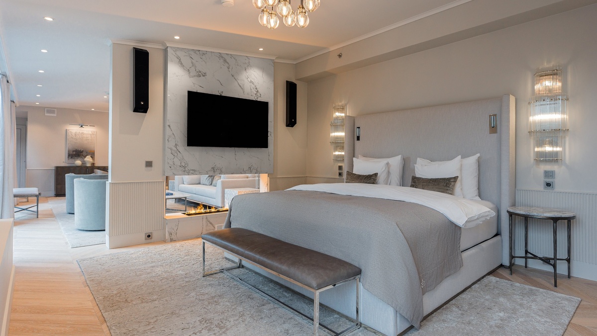 Waldorf Astoria HelsinkiPenthouse Suite Bedroom