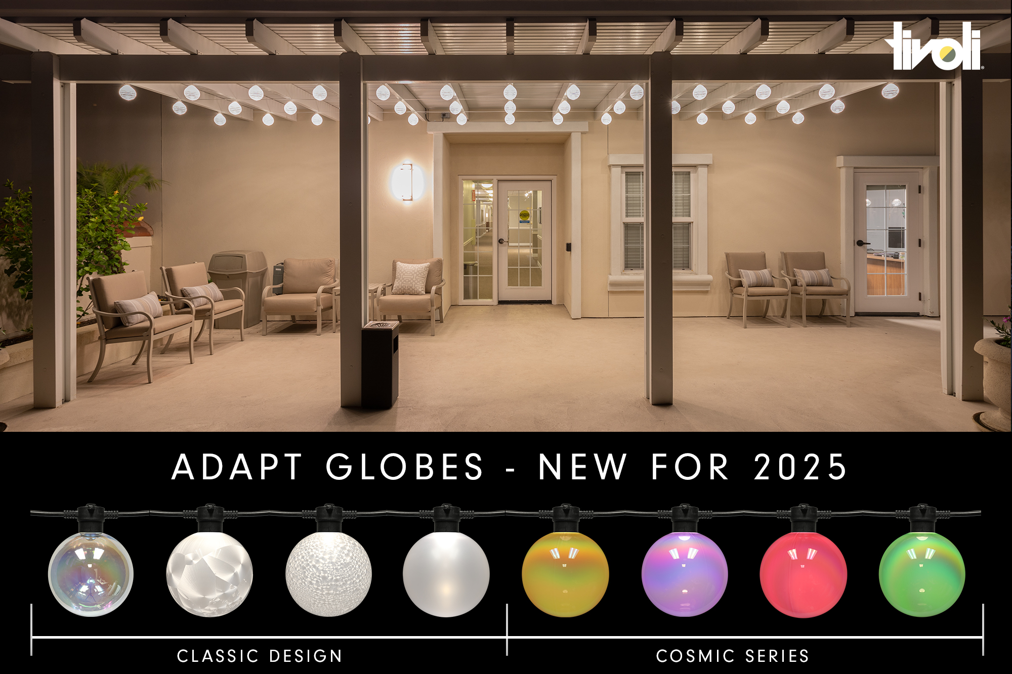 Tivoli Lighting Polyethylene Terephthalate Globes