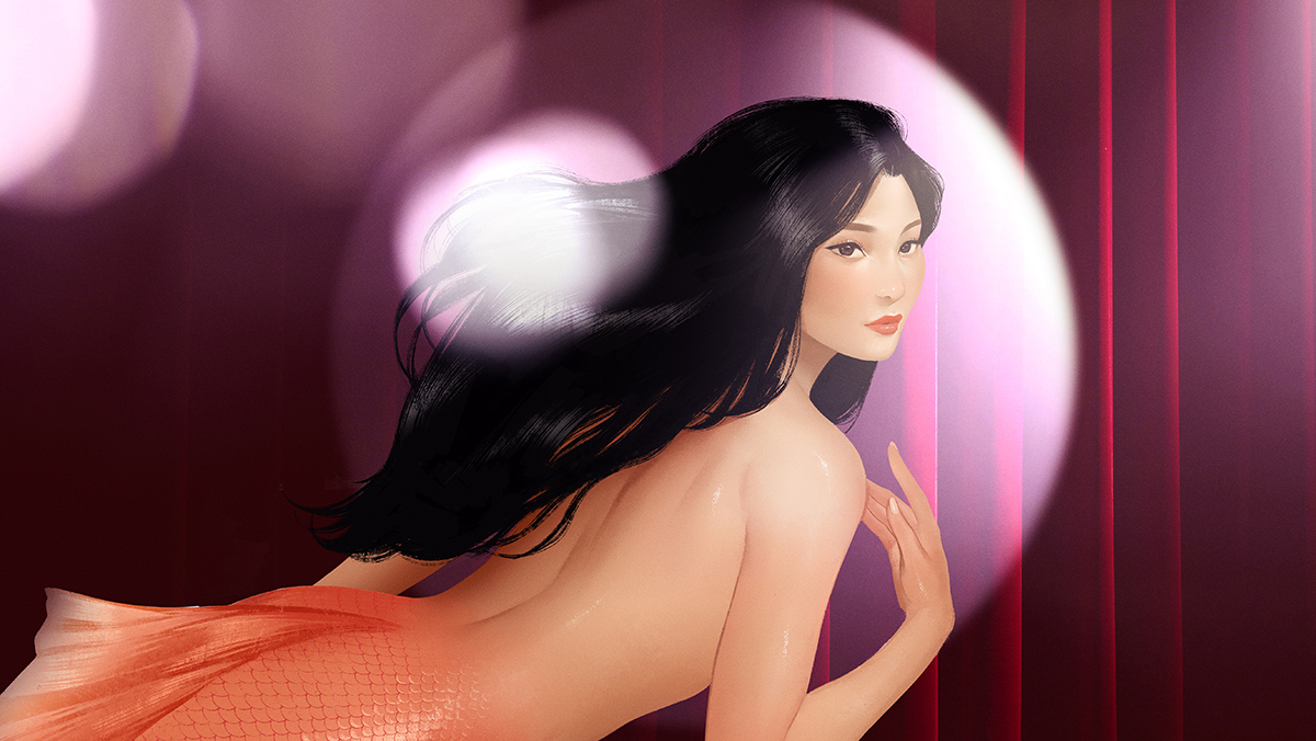 brilliant lady mermaid for entertainment release