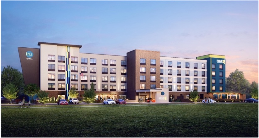 Vision Hospitality Group Home2 Suites and Tru by Hilton in ChattanoogaLookout Valley Tenn