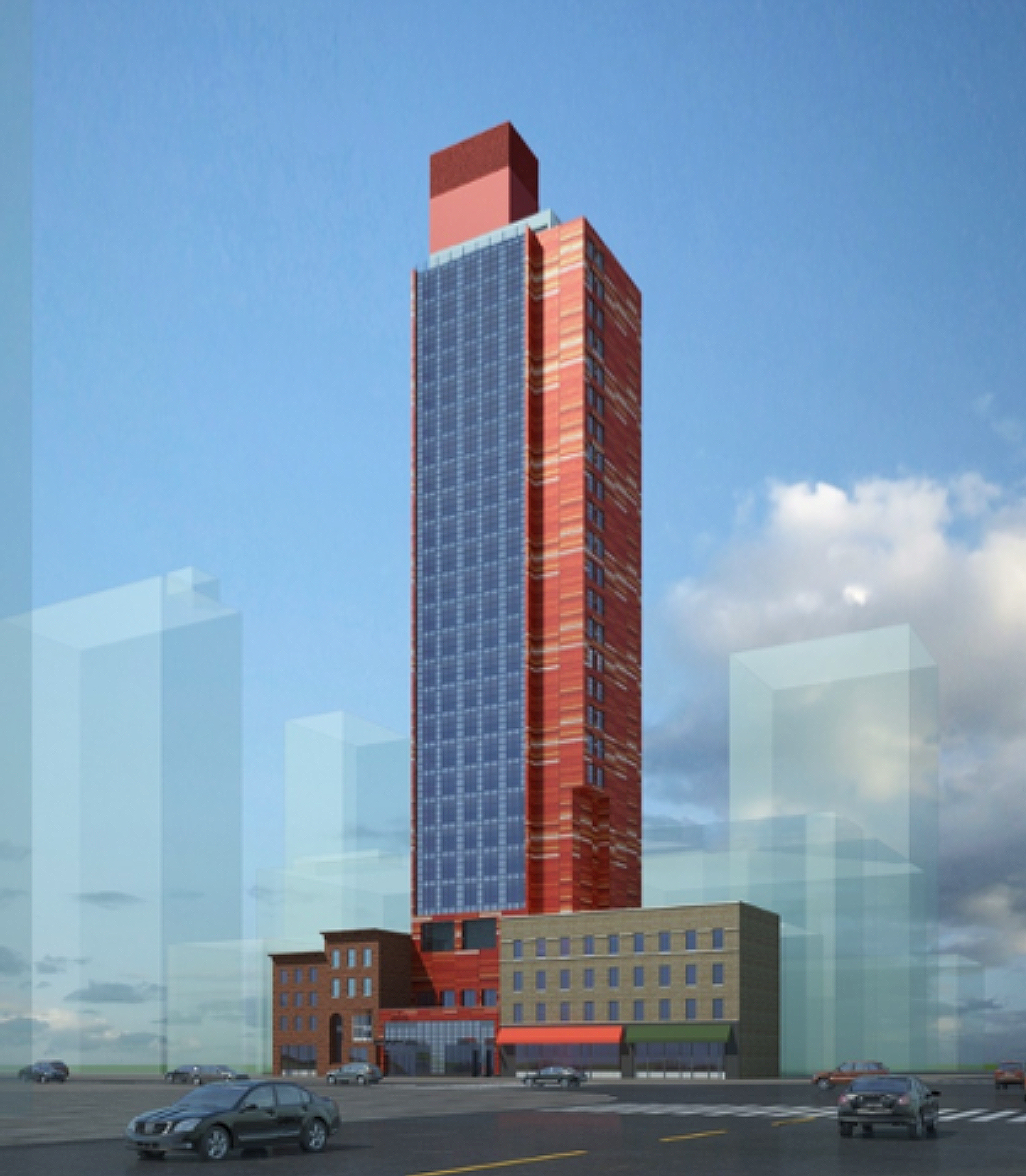 Gene Kaufman Architect GKA broke ground on a new Broadway theater-themed hotel the lead project for a new boutique hotel b