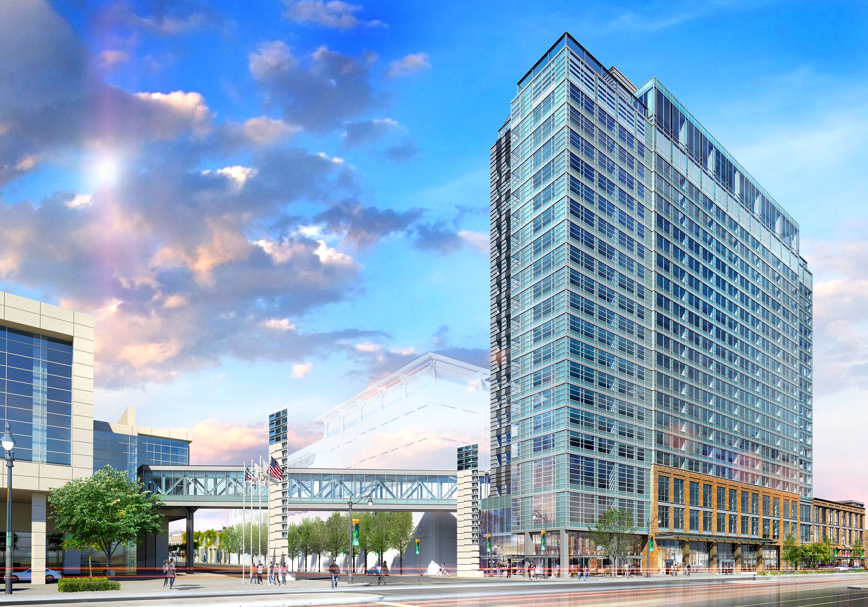 The property consists of the Hilton Garden Inn Chicago McCormick Place Hampton Inn by Hilton Chicago McCormick Place and Hom