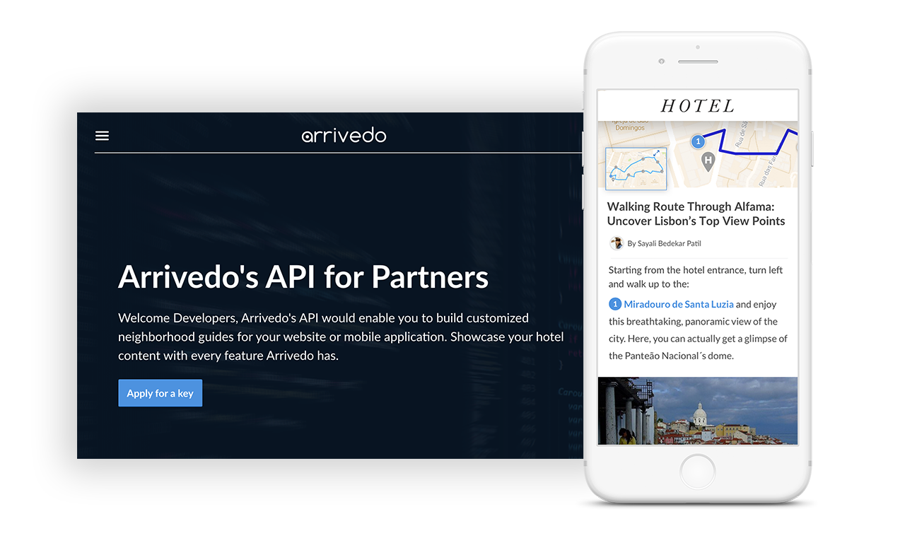 Arrivedo launches API 