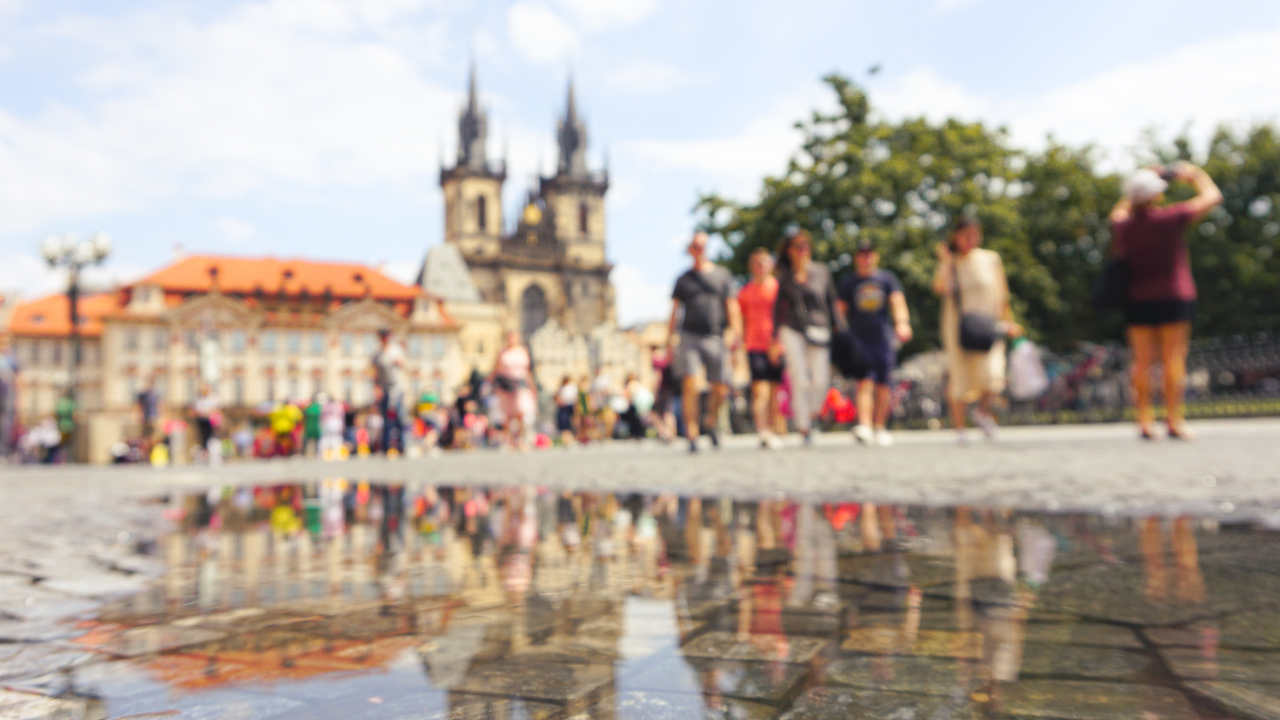  A view of Prague