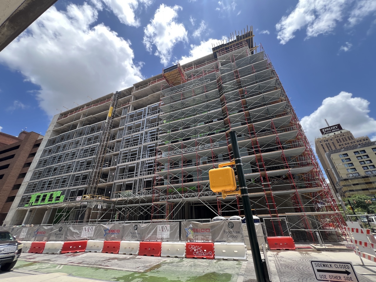 exterior building frame
