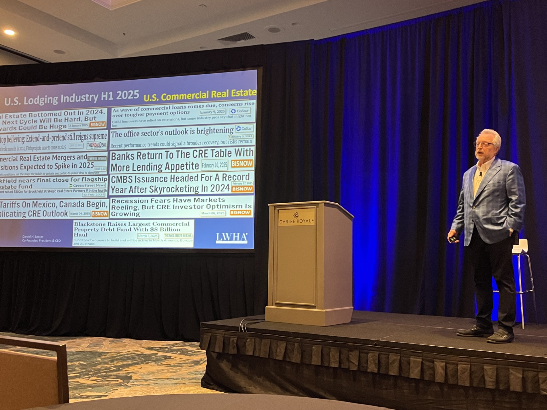 Daniel Lesser at Hotec Operations 2025