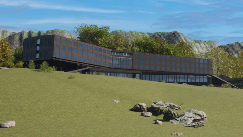 Silversea's hotel in Puerto Williams, Chile