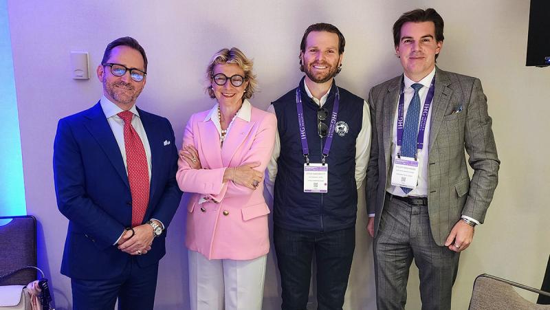 Hotel execs at IHIF