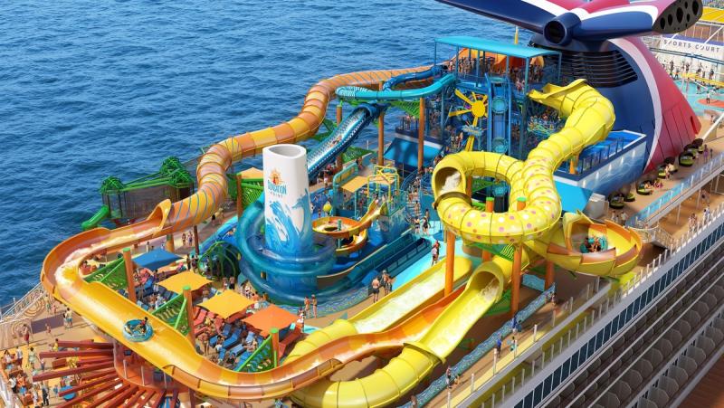 Carnival Waterworks Ultra on Carnival Festivale_Carnival Cruise Line