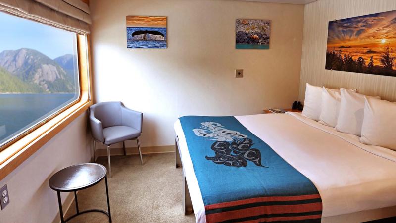 Alaskan Dream Cruises' Chichagof suite