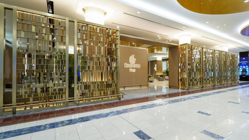 Emirates First_Entrance_Terminal 3, Dubai International Airport