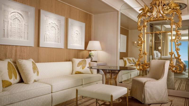 Enclave at Wynn Al Marjan Island_King Living Room_Photo Credit_Robert Miller