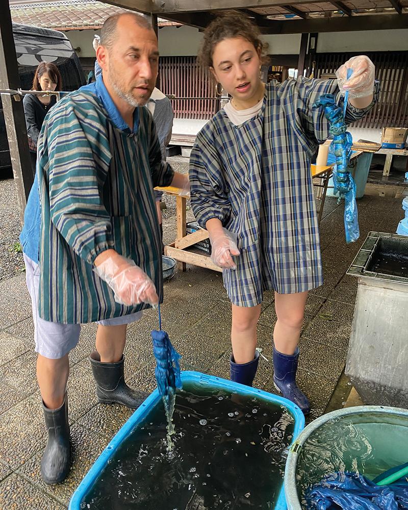 Ohara Kobo, a traditional dyeing workshop