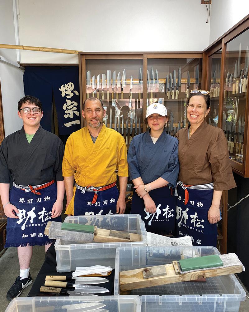 Knife making in Sakai City, Japan