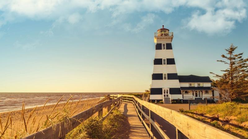 Lighthouse_Prince Edward Island_Holland America Line