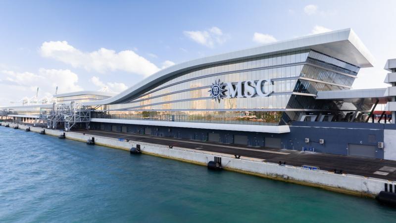 MSC Miami Cruise Terminal Exterior_Cruise Division of MSC Group_PortMiami